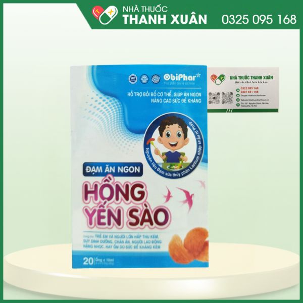 Đạm ăn ngon Hồng Yến Sào - Hỗ trợ bồi bổ cơ thể, nâng cao sức đề kháng